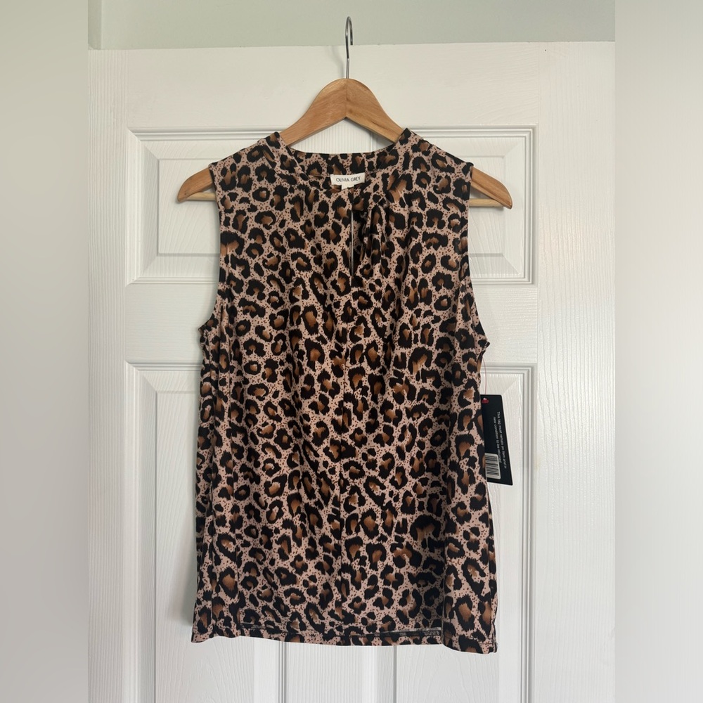 Olivia Grey Blouse